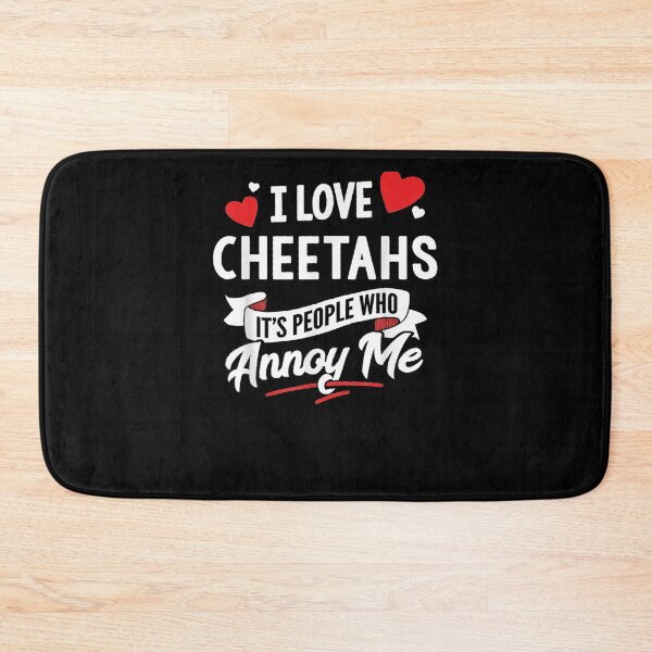 Item preview, Cheetahs Gift I Love Cheetahs  designed and sold by aguilaro.