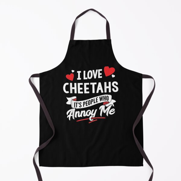 Item preview, Cheetahs Gift I Love Cheetahs designed and sold by aguilaro.