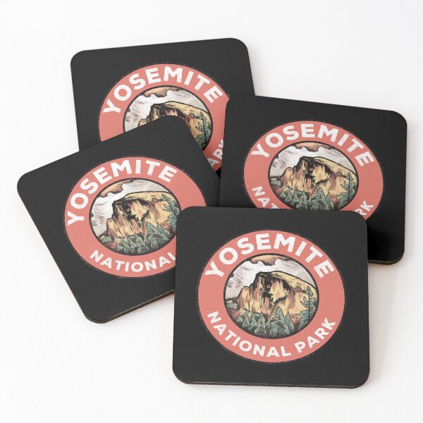 Item preview, Half Dome Yosemite Retro Badge designed and sold by HalpinDesign.