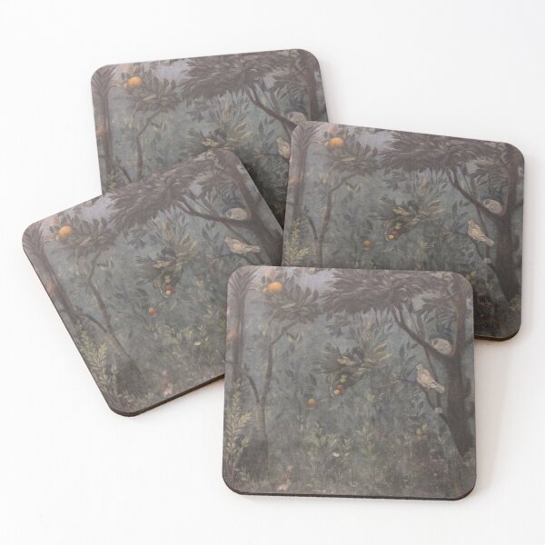 Item preview, Garden of Livia - Prima Porta - trees and birds designed and sold by The-Roman-Lady.