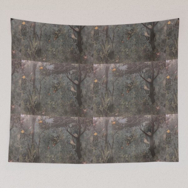 Item preview, Garden of Livia - Prima Porta - trees and birds designed and sold by The-Roman-Lady.