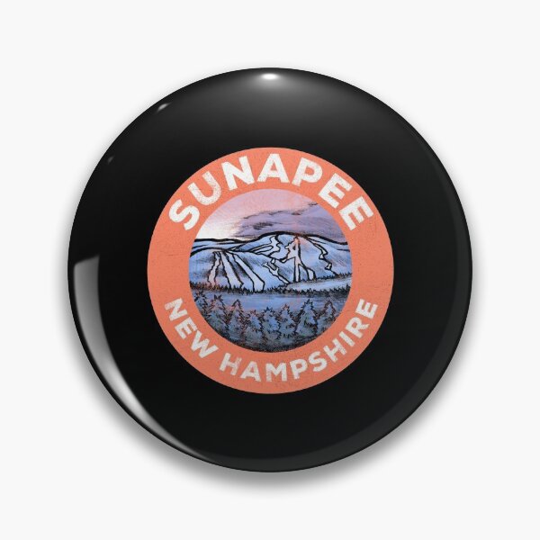 Item preview, Mt Sunapee NH Retro Badge designed and sold by HalpinDesign.