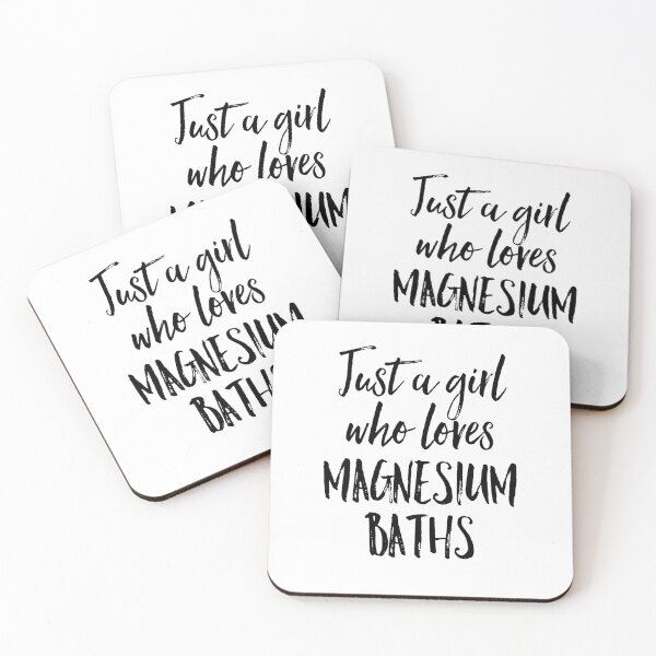 Item preview, Just a Girl Who Loves Magnesium Baths designed and sold by HalpinDesign.