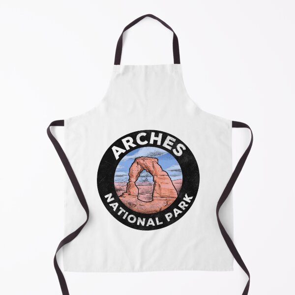 Artikelvorschau, Delicate Arch Retro Badge entworfen und verkauft von HalpinDesign.