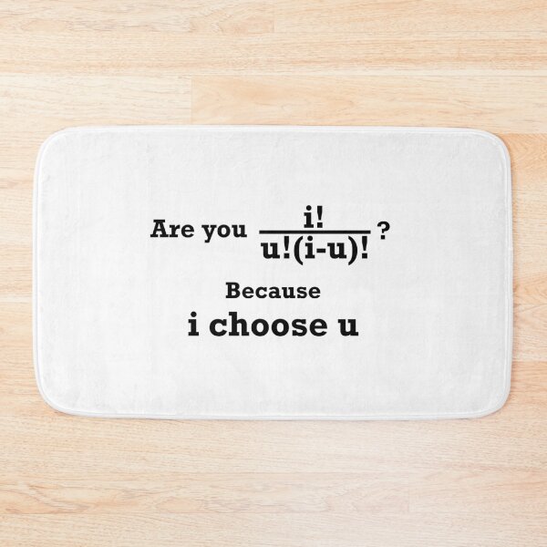 Item preview, Funny Maths Pickup Line iCu designed and sold by Elliot Pidduck.