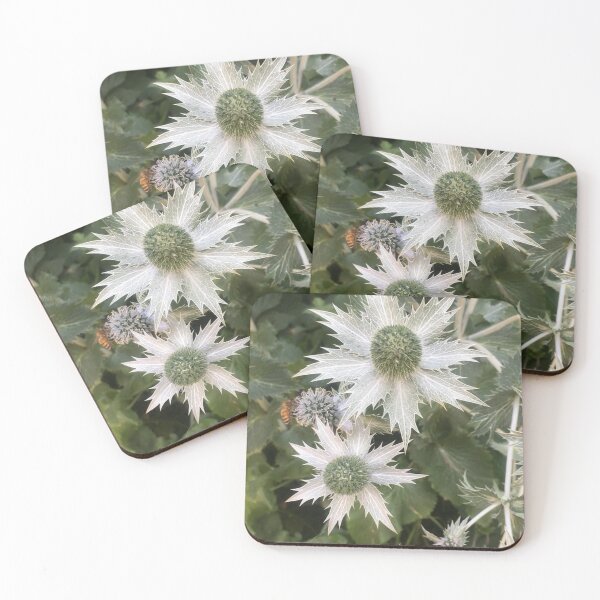 Item preview, Bee on Sea Holly designed and sold by roadwarriorart.