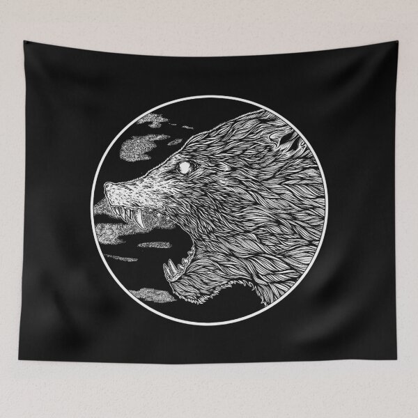 Item preview, Wolf Art designed and sold by Bolls Illustration.