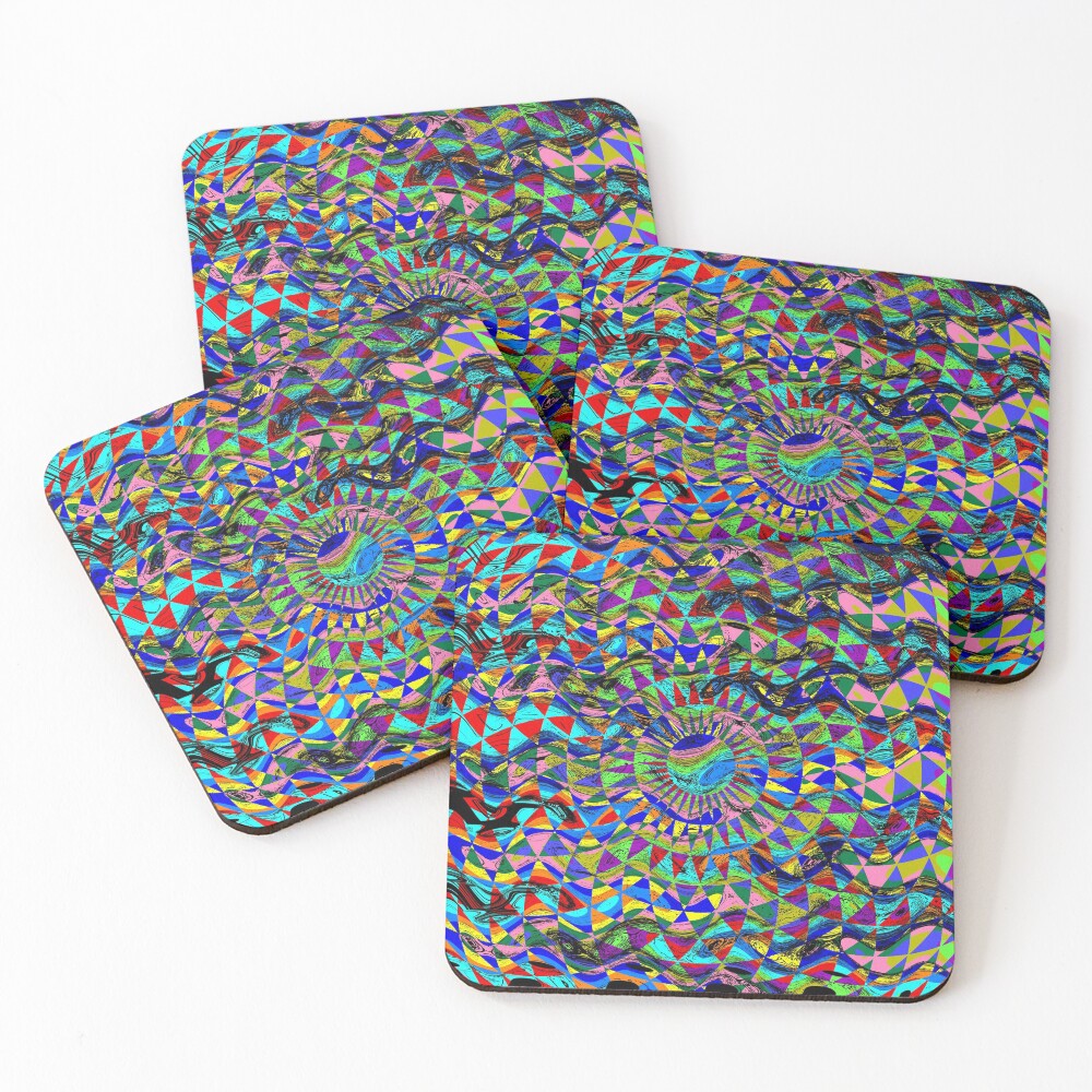 Item preview, Coasters (Set of 4) designed and sold by rainbowarray.