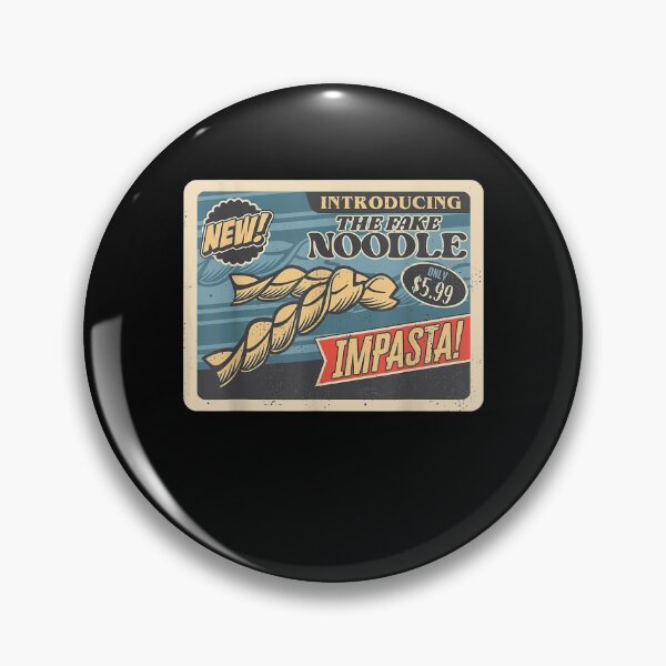 Item preview, Funny Ad Introducing The Fake Noodle Impasta Impostor Pasta  designed and sold by aguilaro.