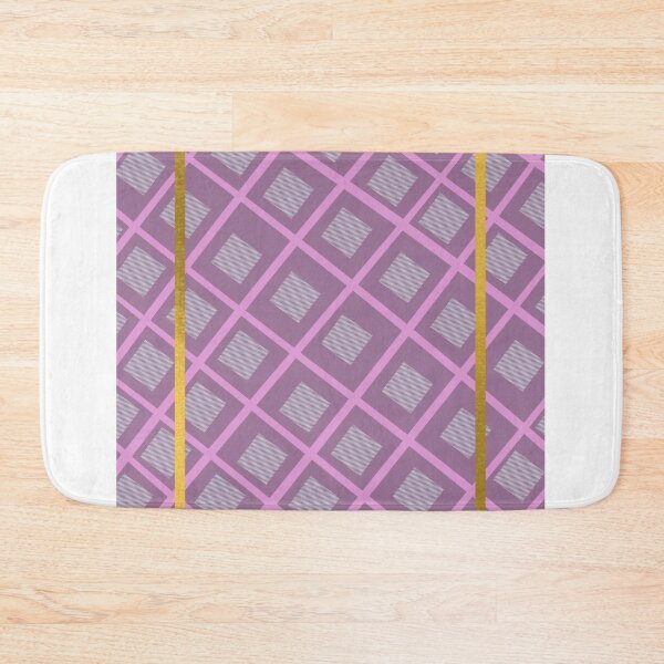 Item preview, gold accent Purple chequer/checker pattern designed and sold by g v.