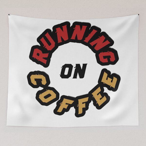 Item preview, Running on coffee designed and sold by BasheerFajr.