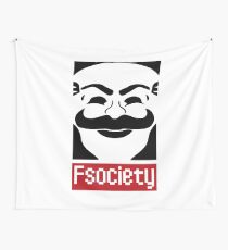 F Society Wall Tapestry