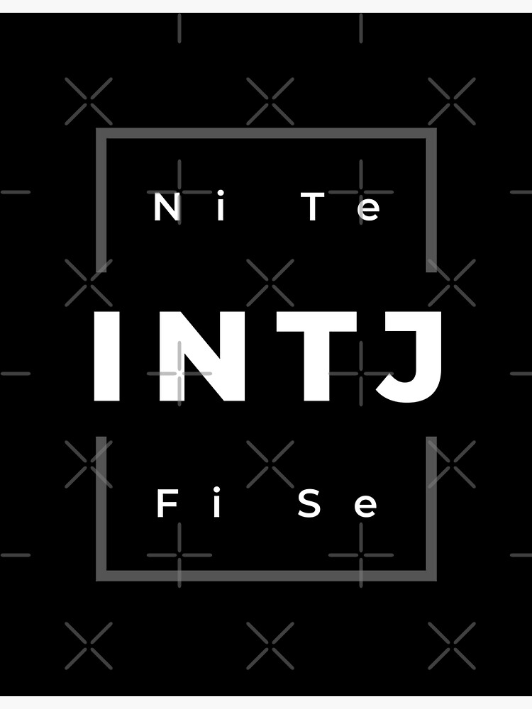 INTJ Cognitive Functions (MBTI Merch) Greeting Card for Sale by lamweixing