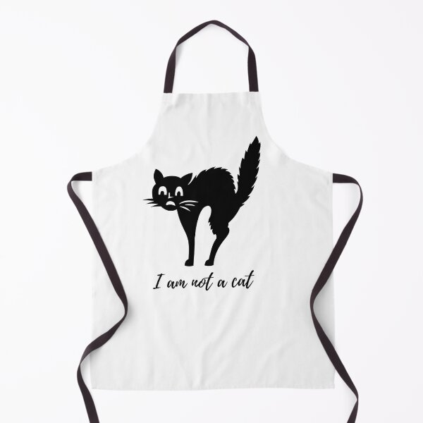 Item preview, I am not a cat | Funny Cat | Cute Cat designed and sold by TheHappyDoodler.
