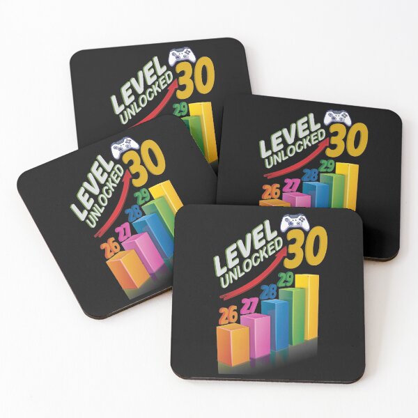 Item preview, Level 30 Unlocked 30th Birthday Gift for Video Gamer designed and sold by offthedome.