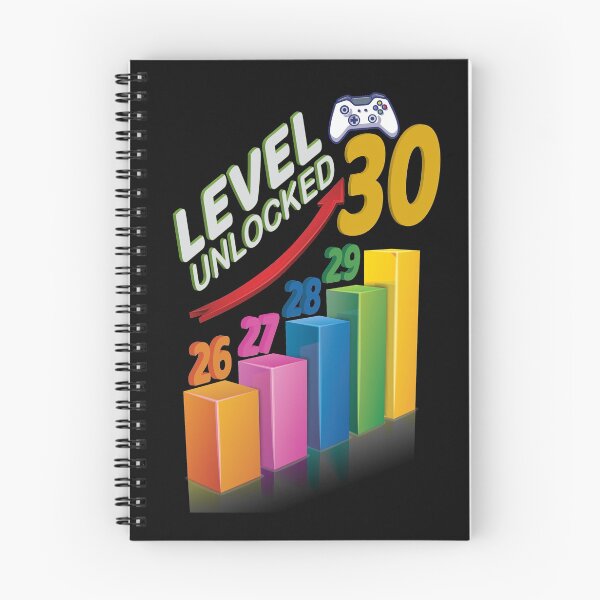 Item preview, Level 30 Unlocked 30th Birthday Gift for Video Gamer designed and sold by offthedome.
