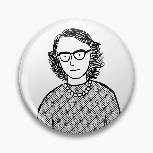 Item preview, Flannery O'Connor designed and sold by Chris Corbin.