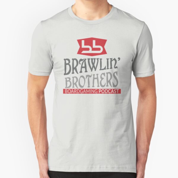 Brawling Brothers Design 4 Slim Fit T-Shirt