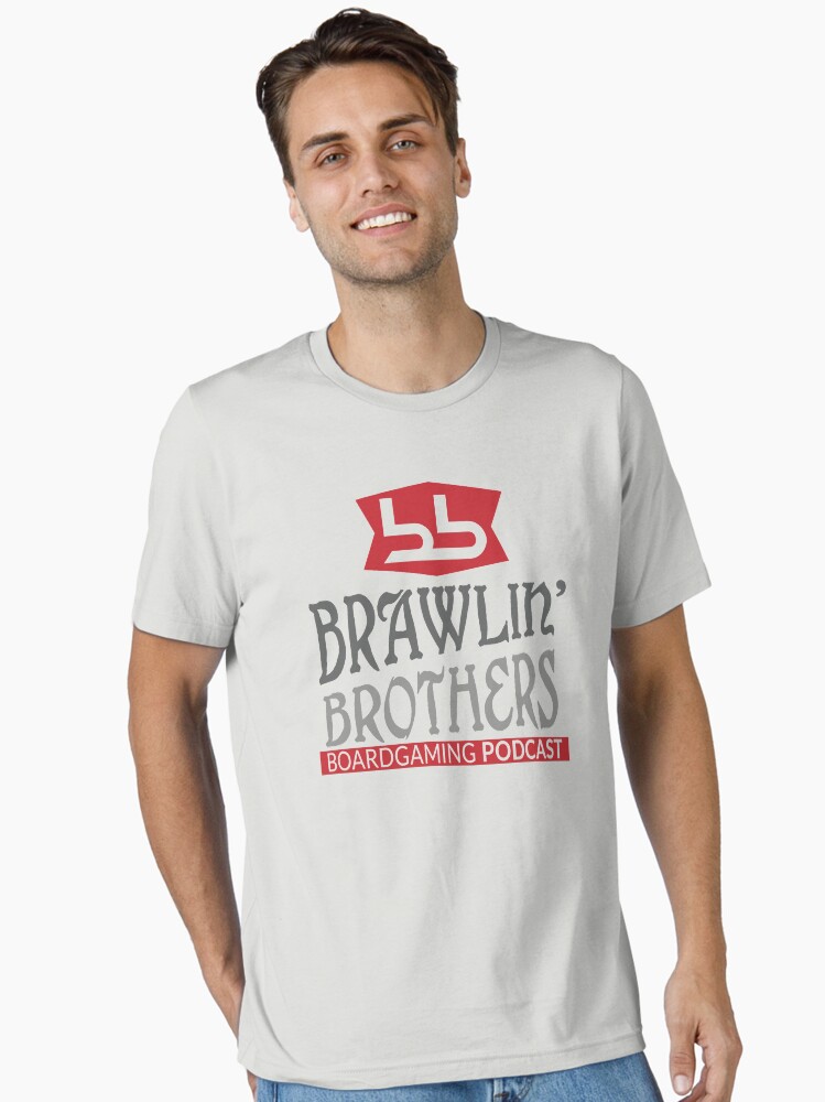 Thumbnail 2 of 7, Essential T-Shirt, Brawling Brothers Design 4 designed and sold by BrawlingBros.