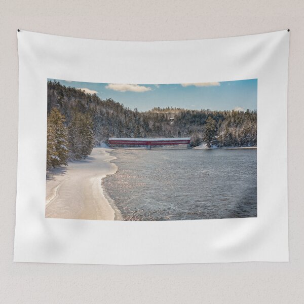 Item preview, Gendron Covered Bridge designed and sold by Eunice Gibb.