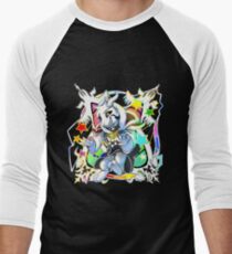 Undertale - Asriel Dreemurr Chibi Men's Baseball ¾ T-Shirt