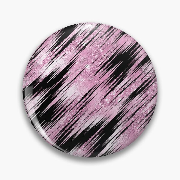 Item preview, Pinstripe Glitter & Pink designed and sold by ReesDesigns.