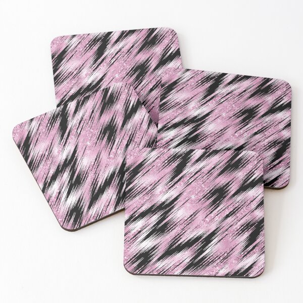 Item preview, Pinstripe Glitter & Pink designed and sold by ReesDesigns.