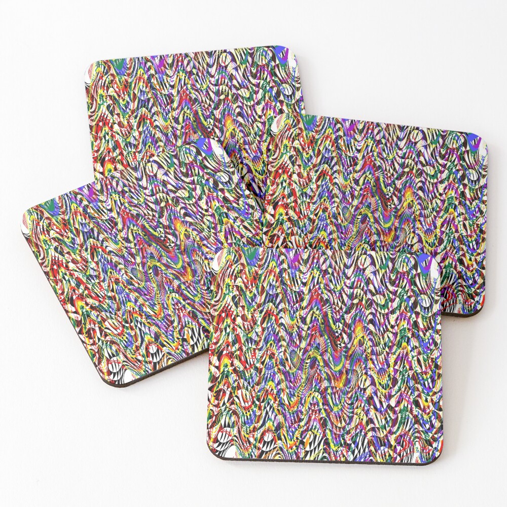 Item preview, Coasters (Set of 4) designed and sold by rainbowarray.