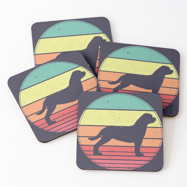 Item preview, Rottweiler Vintage Retro Sunset designed and sold by faudeltn.
