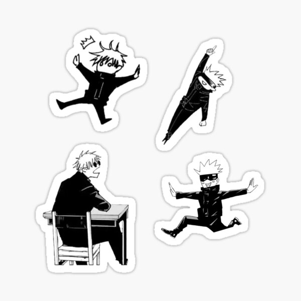 Gojo Satoru Set Sticker