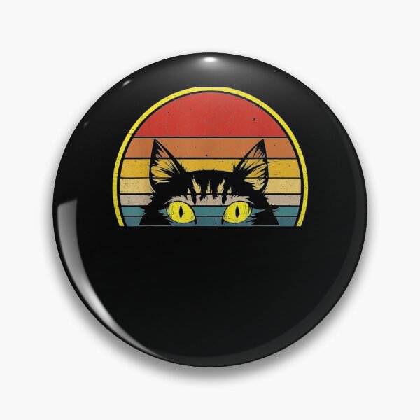 Item preview, Vintage Ca Retro Style Cute Cat Distressed Design  designed and sold by aguilaro.