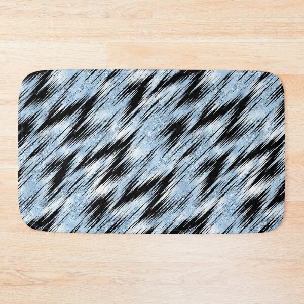 Item preview, Pinstripe Glitter & Aqua designed and sold by ReesDesigns.