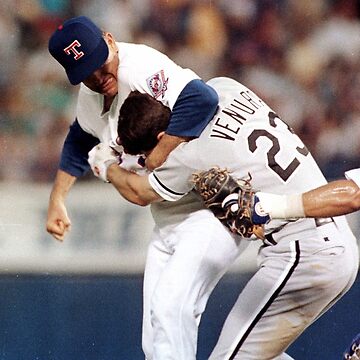 Nolan Ryan Bloody Lip Face Poster for Sale by KevinMarks