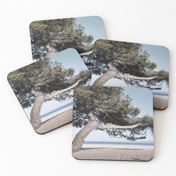 Item preview, Zlatni rat, Mediterranean beach with pine tree designed and sold by Melissa Peltenburg.