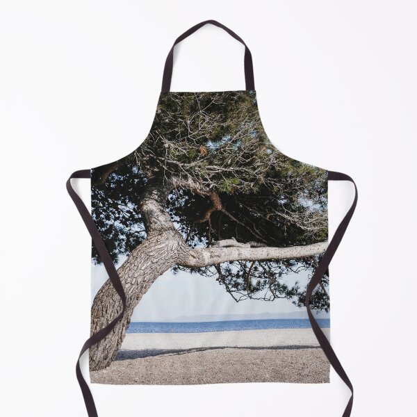 Item preview, Zlatni rat, Mediterranean beach with pine tree designed and sold by Melissa Peltenburg.