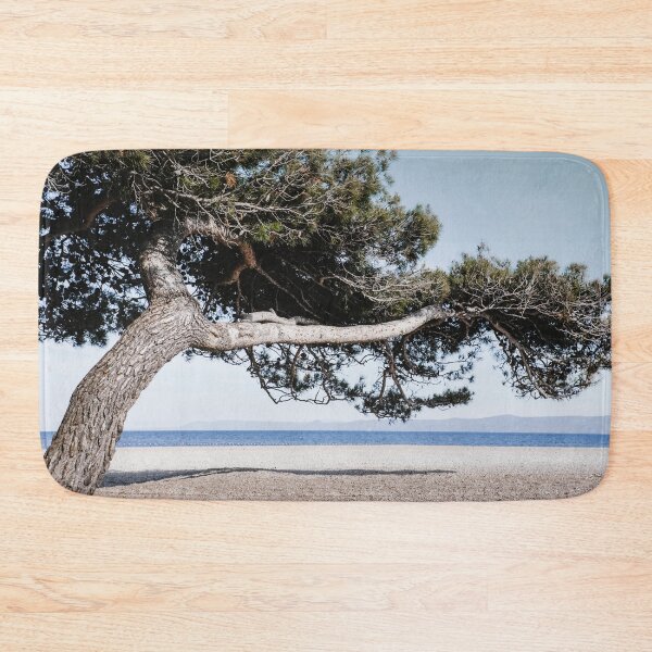 Item preview, Zlatni rat, Mediterranean beach with pine tree designed and sold by Melissa Peltenburg.
