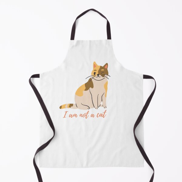 Item preview, I am not a cat | Funny Cat | Cute Cat designed and sold by TheHappyDoodler.