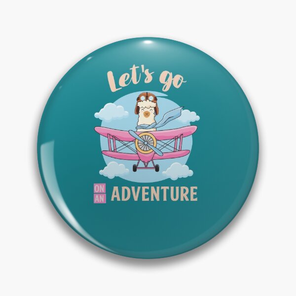 Item preview, Cute Llama Let's Go On An Adventure  designed and sold by amethystdesign.