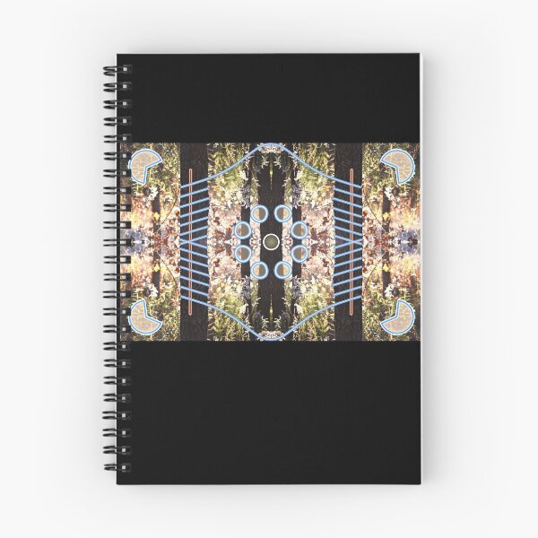 Item preview, Symmetry On Dark Tree Trunks  designed and sold by artfulnotebook.