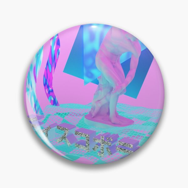 Item preview, Vaporwave aesthetic DISCOBOLUS statue designed and sold by luigiplayertwo.