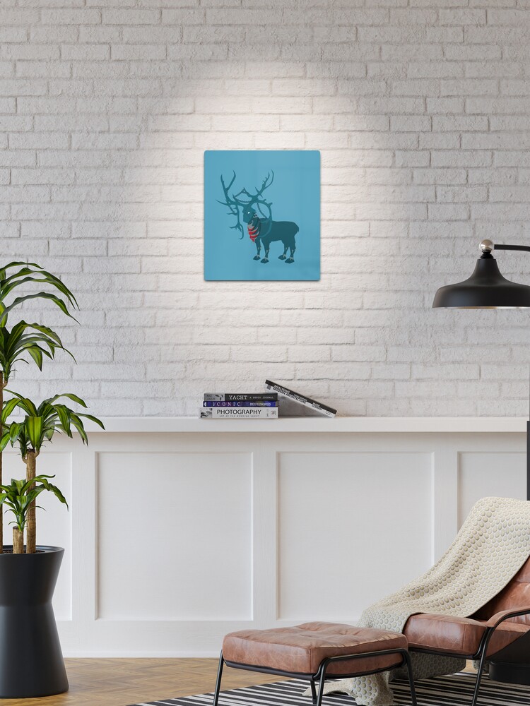 Thumbnail 1 of 4, Metal Print, Valheim eikthyr II designed and sold by Harry Draws Straws.
