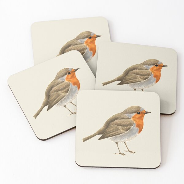 Item preview, European robin designed and sold by Milanicole.