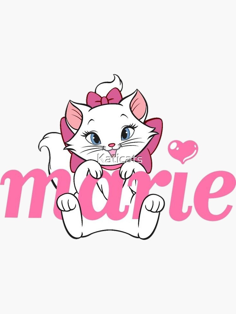 ネームタグ MARIE Marie Name Tag Stickers for Sale | Redbubble