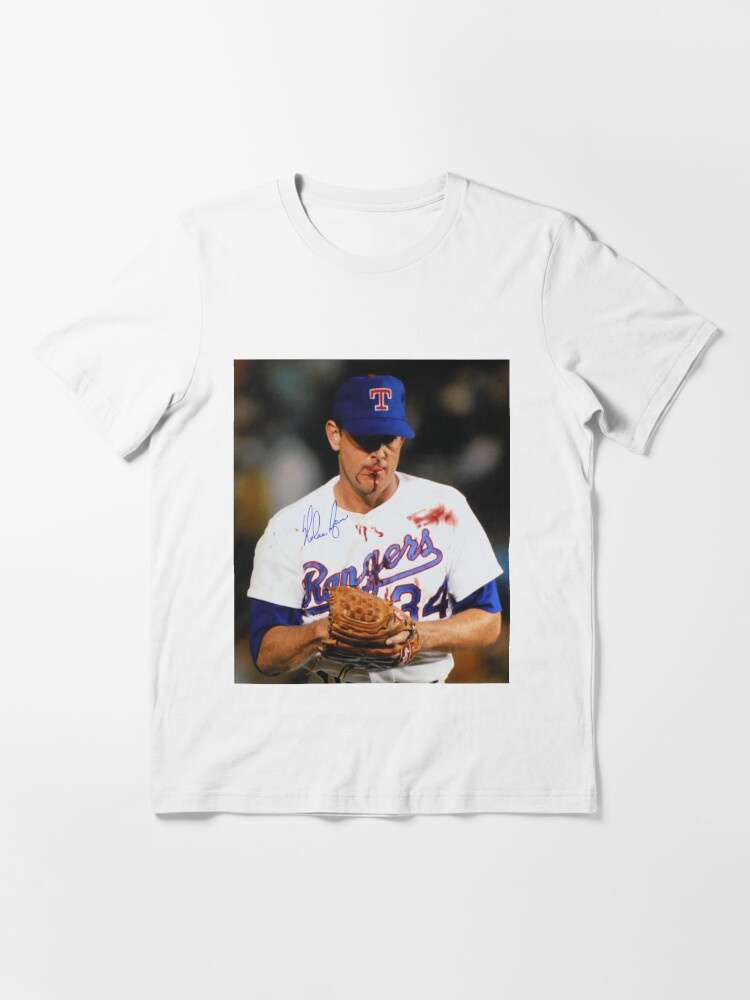 Nolan Ryan Bloody Lip Face Essential T-Shirt for Sale by KevinMarks