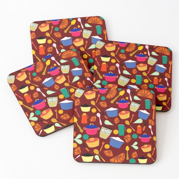 Item preview, Kitchen Utensil Patterns  designed and sold by DizaArts.