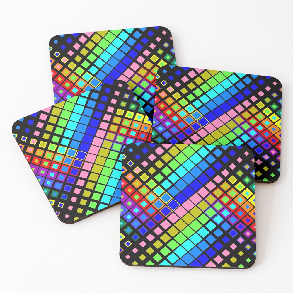 Item preview, Coasters (Set of 4) designed and sold by rainbowarray.