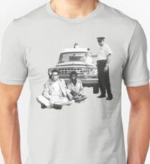 Bernie Sanders Civil Rights Protest 1963 Slim Fit T-Shirt
