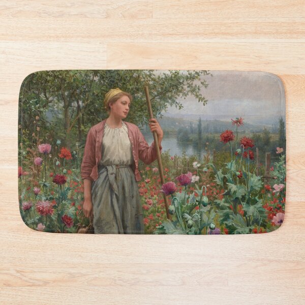 Item preview, Daniel Ridgway Knight - Maria Among the Poppies designed and sold by Rehs.