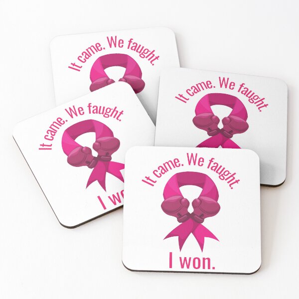 Item preview, It came, We faught. I won  - Breast Cancer Awareness designed and sold by FightCancer.
