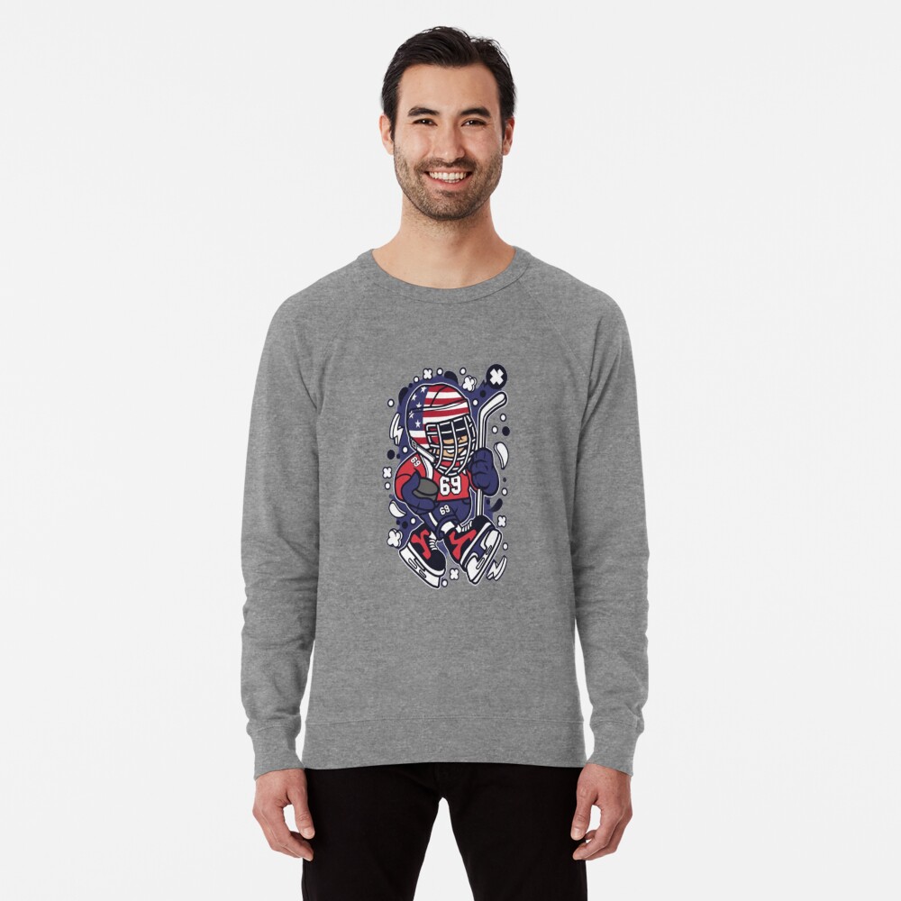 USA Hockey Player Active T-Shirt for Sale by Jonathan-Merlo